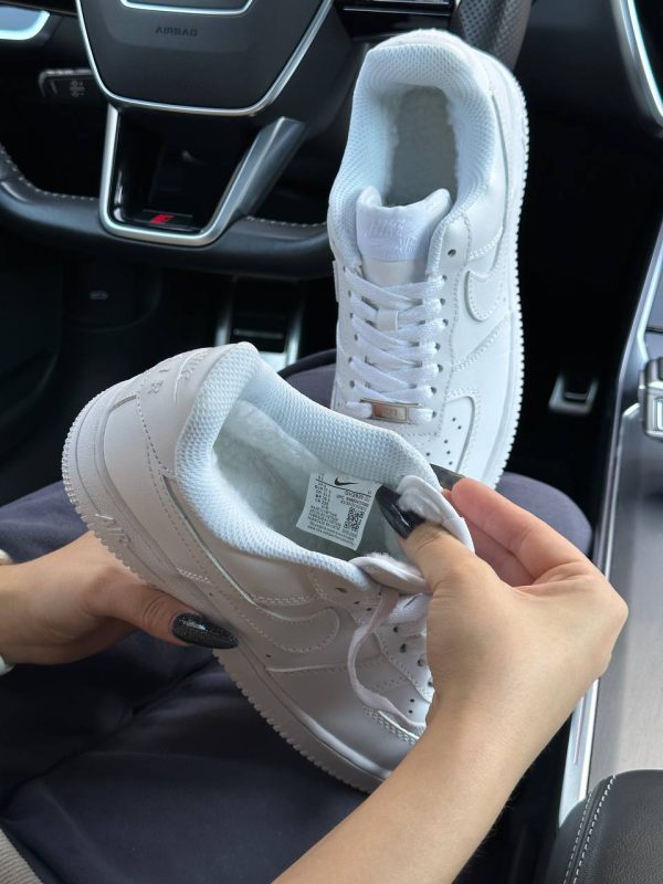 Nike Air Force 1 Winter All White - Зображення 3