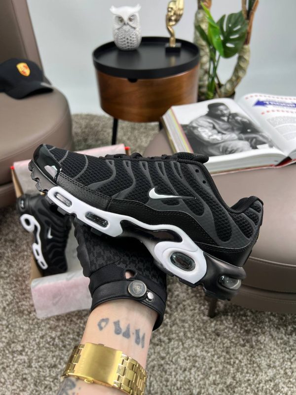Nike Air Max Plus New Reflektive Black White - Зображення 8