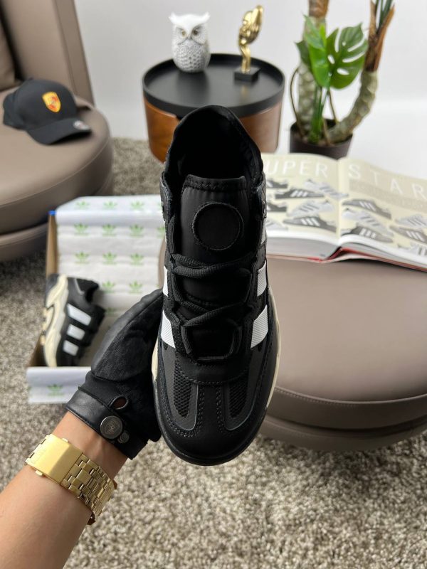 Adidas Originals Niteball M Black White Leather - Зображення 5