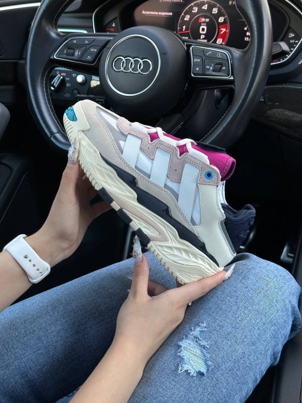 Adidas Originals Niteball  Beige Grey Rose W - Зображення 8