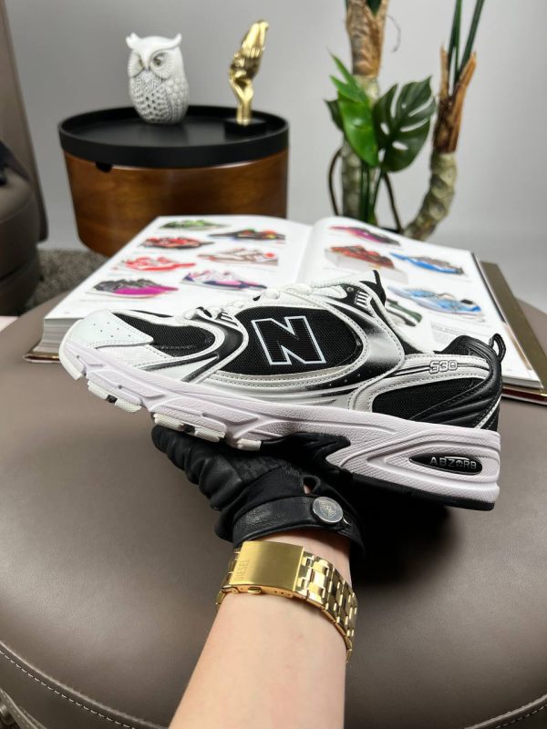 New Balance 530 Premium Black White - Зображення 9