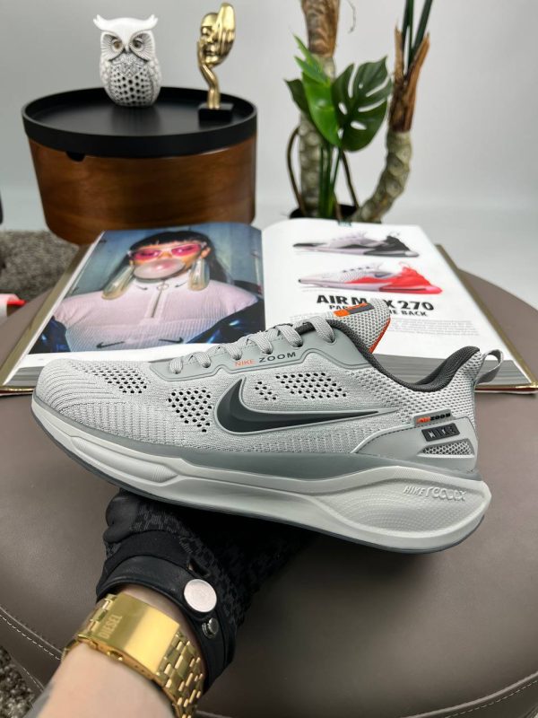 Nike Air Zoom x React Light Grey Orange - Зображення 9