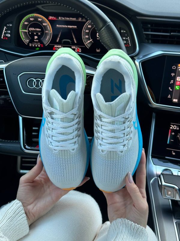 Nike Air Zoom Light Grey Blue Green - Зображення 6