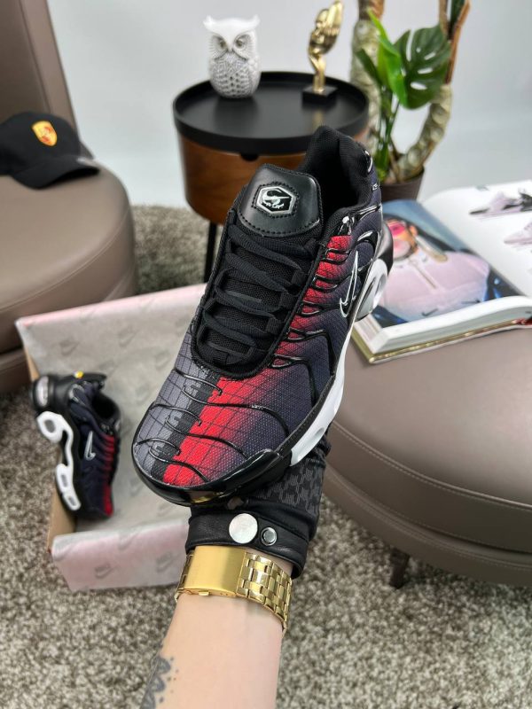 Nike Air Max Plus Black Grey Red - Зображення 6
