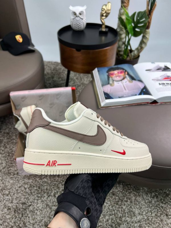 Nike Air Force 1 Low New Beige Brown - Зображення 3