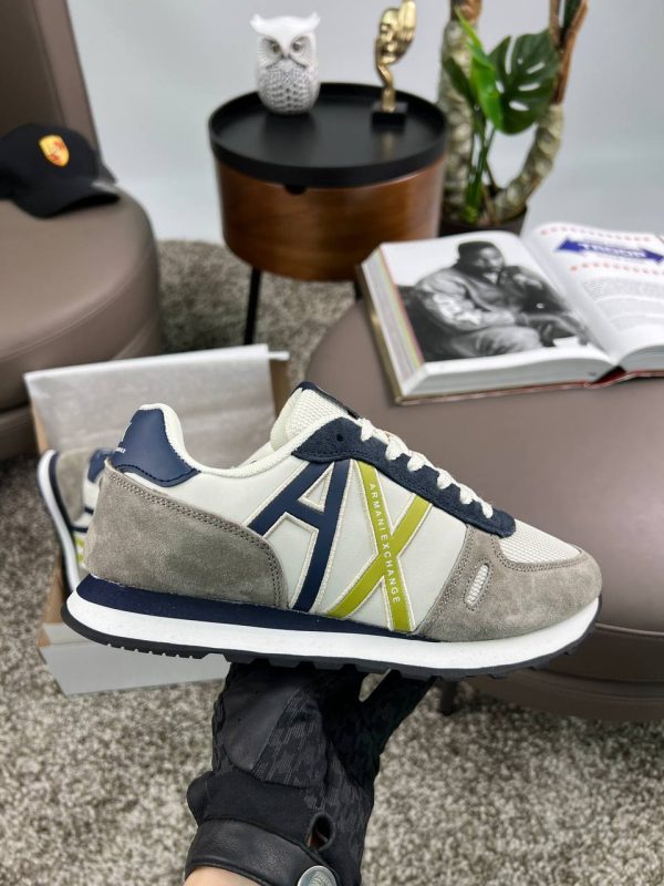 Armani Exchange AX Grey White - Зображення 3