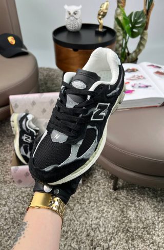 New Balance 2002R N Black White
