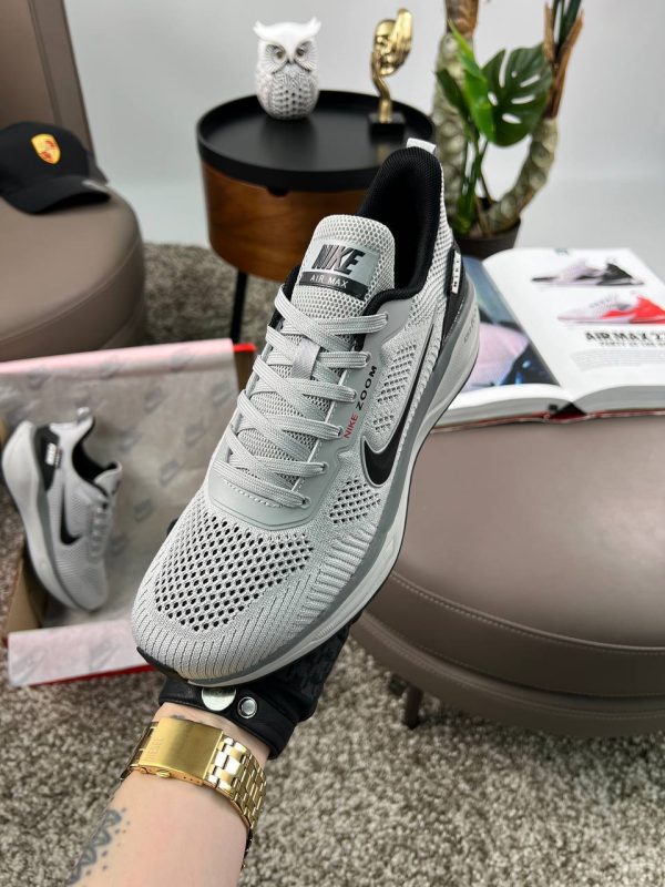 Nike Air Zoom x React Light Grey Black - Зображення 7