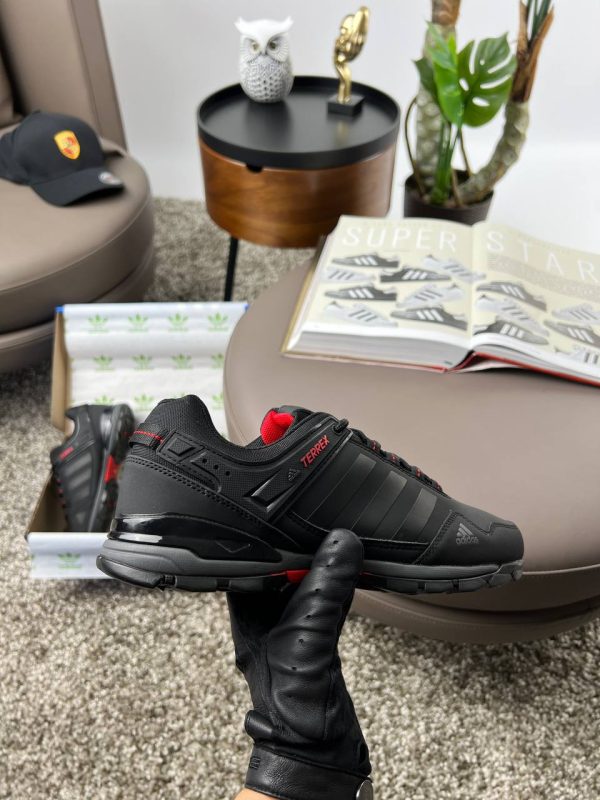 Adidas Terrex Nubuk Black Red - Зображення 3