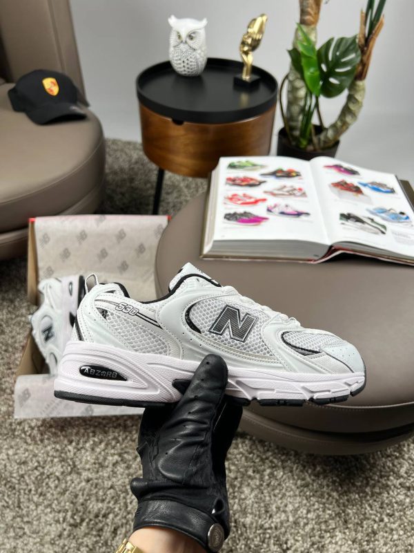 New Balance 530 Premium White Black - Зображення 3