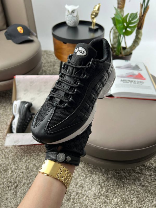 Nike Air Max 95 Black White - Зображення 7