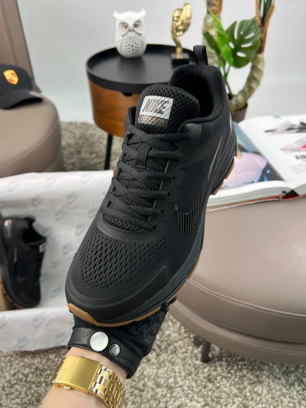Nike Zoom Structure 17x All Black Orange - Зображення 8
