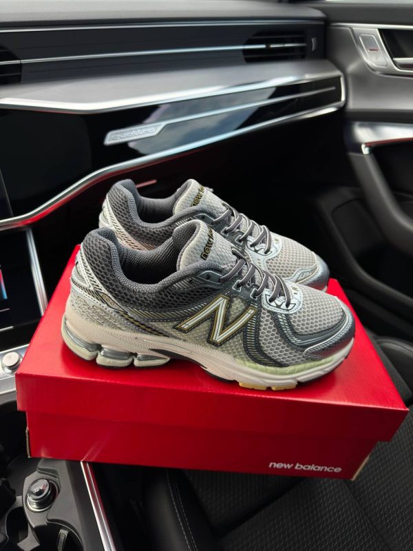 New Balance 860v2 Grey Silver - Зображення 3