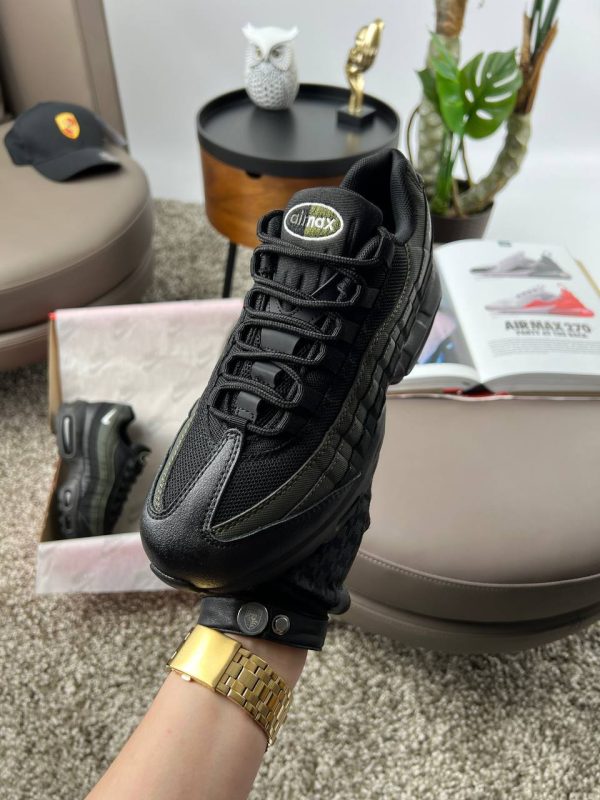 Nike Air Max 95 Black Khaki White - Зображення 7