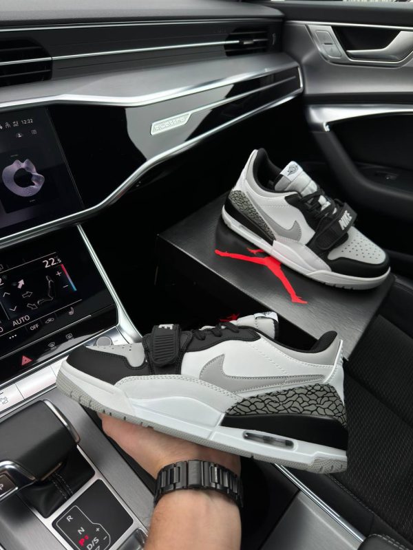 Nike Air Jordan Legacy 312 Low M White Black Grey - Зображення 2