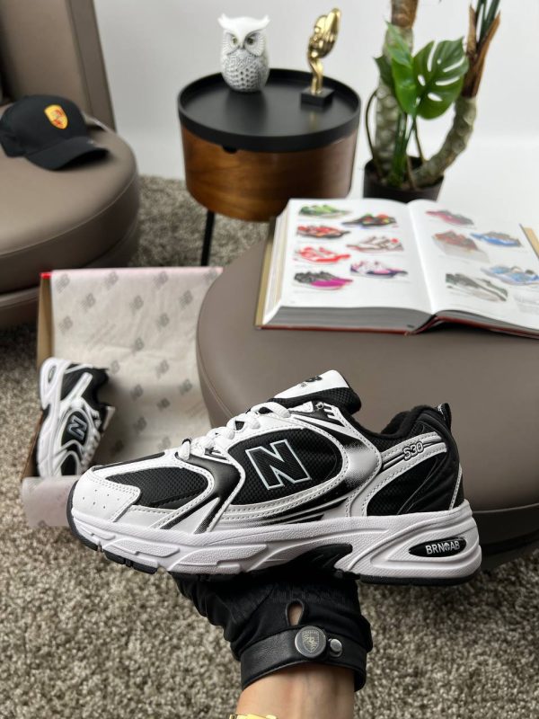 New Balance 530 Black White - Зображення 4