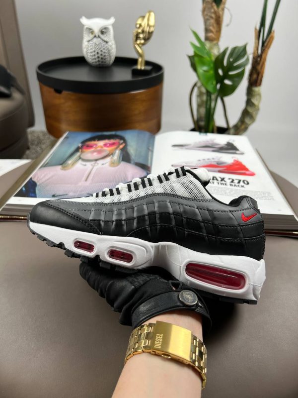 Nike Air Max 95 Black Grey White 37 - Зображення 9