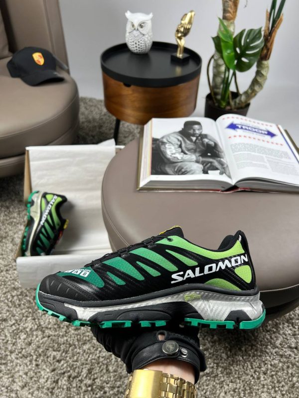 Salomon XT-4 Carbon Black Green Silver - Зображення 4
