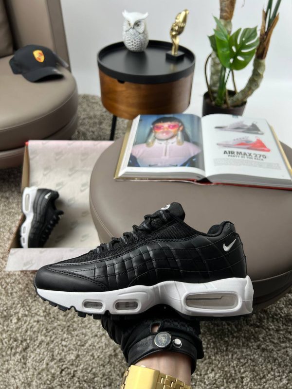 Nike Air Max 95 Black White - Зображення 4