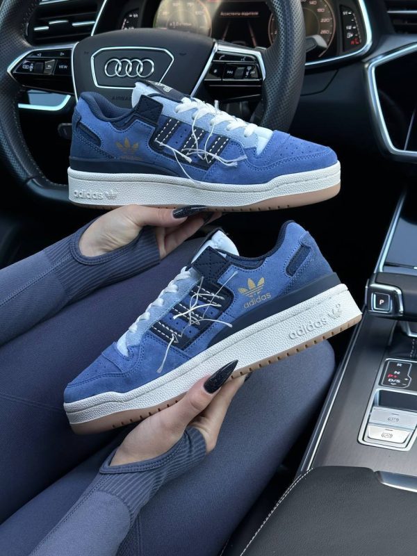 Adidas Forum 84 Low “Off White” Navy White New - Зображення 4