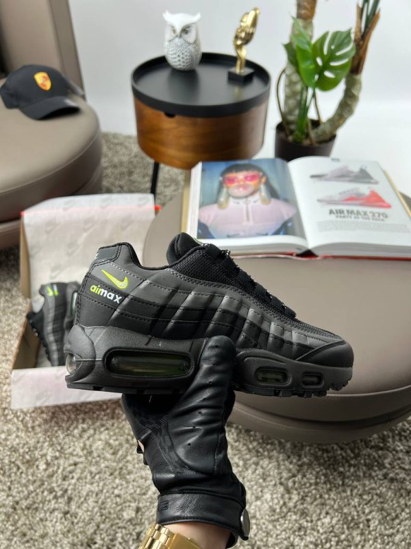 Nike Air Max 95 Black Grey - Зображення 3