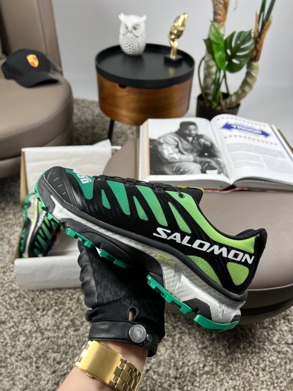 Salomon XT-4 Carbon Black Green Silver - Зображення 8