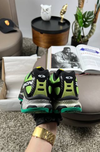 Salomon XT-4 Carbon Black Green Silver