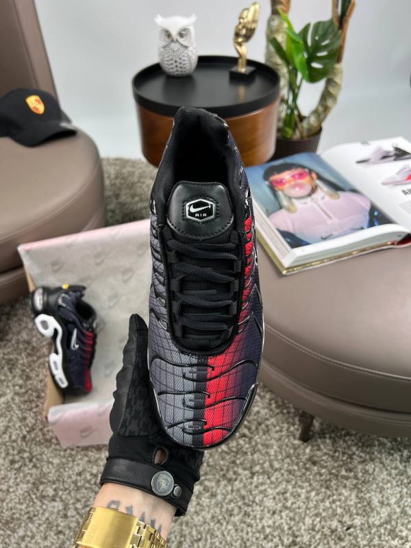 Nike Air Max Plus Black Grey Red - Зображення 4