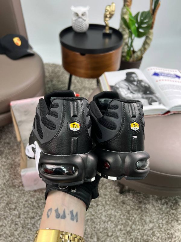 Nike Air Max Plus New Reflektive Black White - Зображення 2