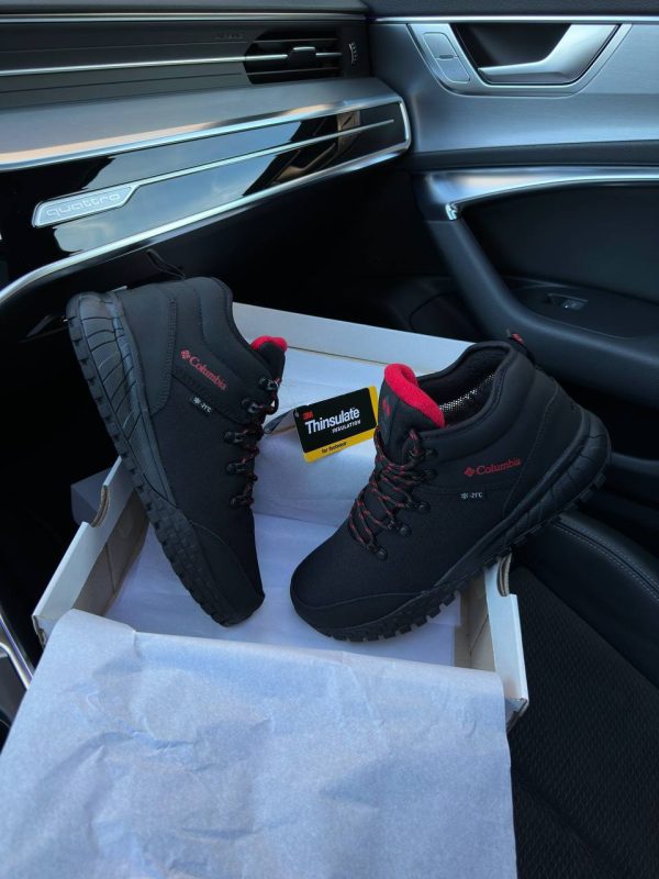 Columbia Firebanks Mid Black Red