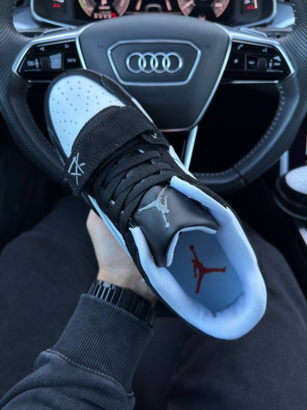 Nike Air Jordan x Travis Scott “Cut The Check” Black White - Зображення 8