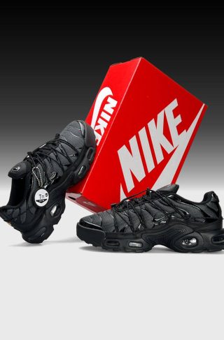 Nike Air Max Plus TN Lace Toggle Dark Grey Black