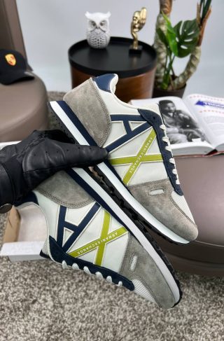 Armani Exchange AX Grey White