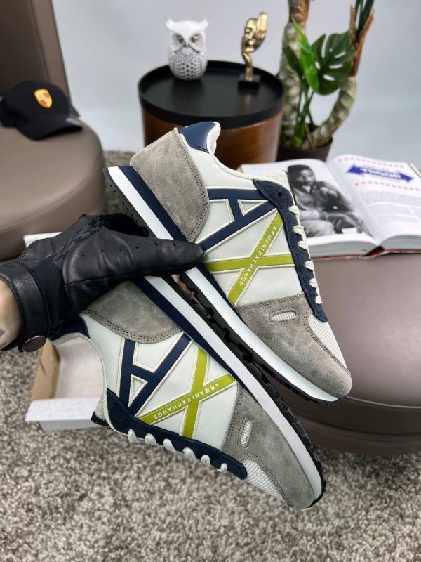Armani Exchange AX Grey White