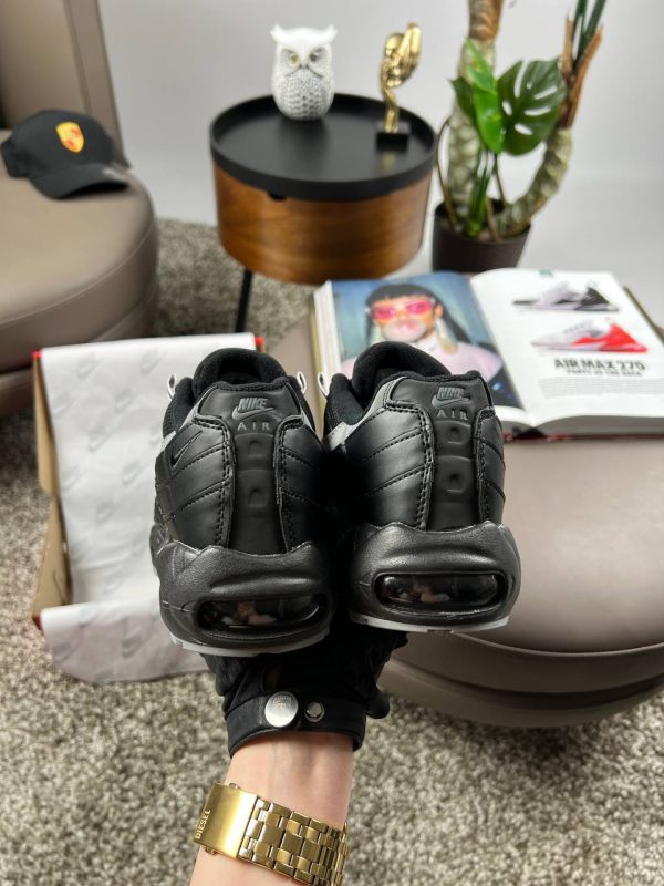 Nike Air Max 95 All Black Grey 41 - Зображення 2