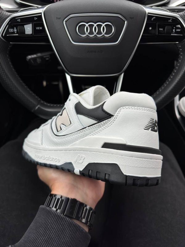 New Balance 550 Low White Sand Black - Зображення 8