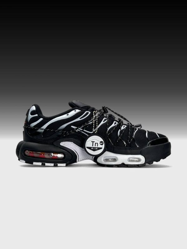 Nike Air Max Plus TN Lace Toggle White Black - Зображення 7