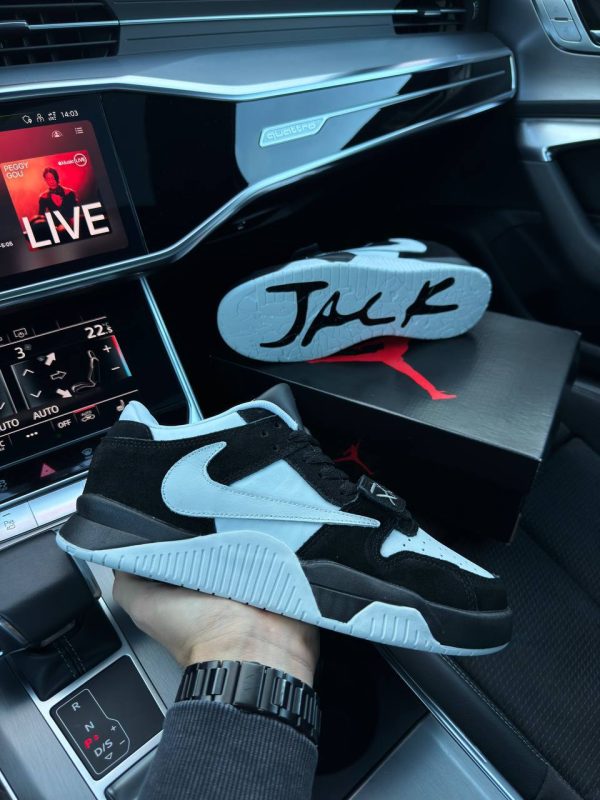 Nike Air Jordan x Travis Scott “Cut The Check” Black White - Зображення 2