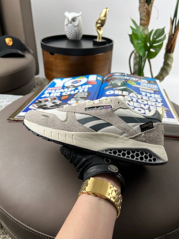 Reebok Classic Leather Hexalite White Grey Beige - Зображення 9