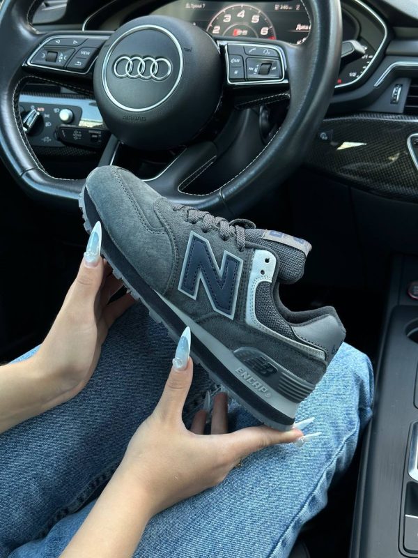 New Balance 574 Premium Dark Gray Navy - Зображення 8