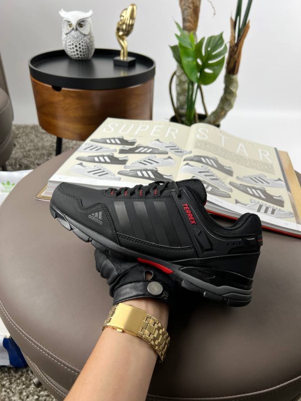 Adidas Terrex Nubuk Black Red - Зображення 9