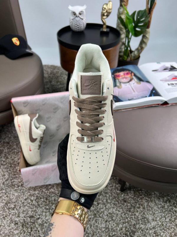 Nike Air Force 1 Low New Beige Brown - Зображення 5