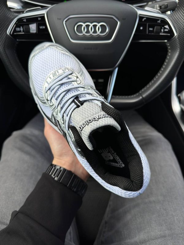 New Balance 860v2 White Silver Black - Зображення 8