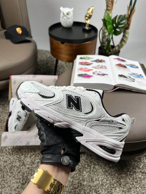 New Balance 530 Premium White Black - Зображення 8