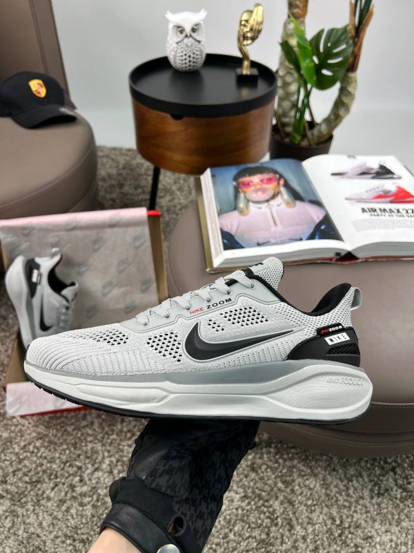 Nike Air Zoom x React Light Grey Black - Зображення 4