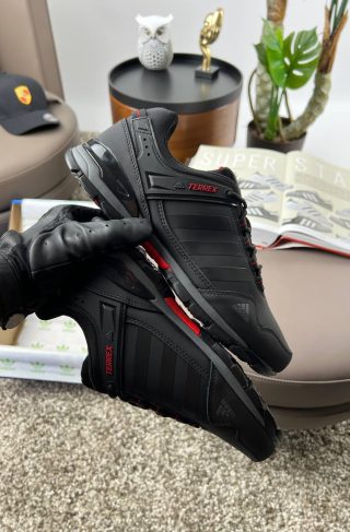 Adidas Terrex Nubuk Black Red