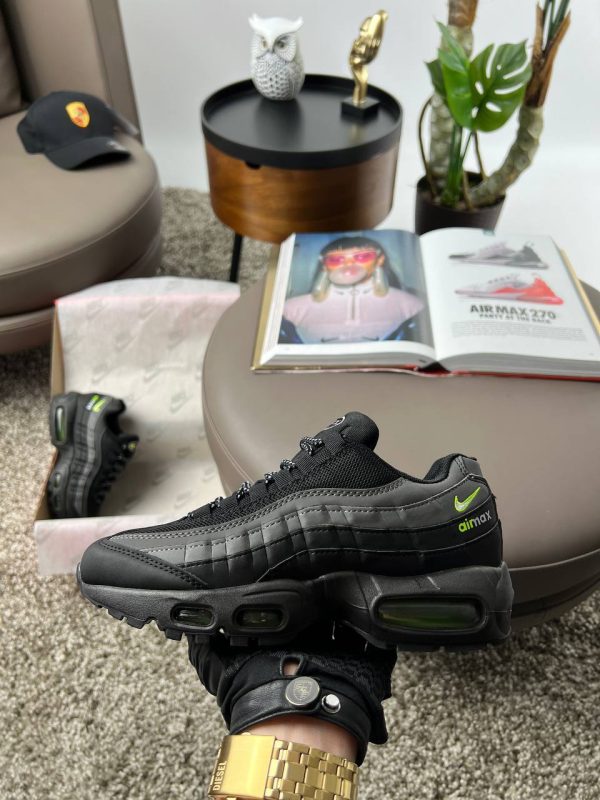 Nike Air Max 95 Black Grey - Зображення 4