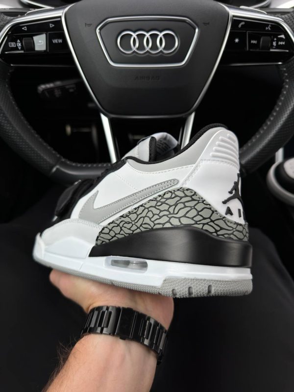 Nike Air Jordan Legacy 312 Low M White Black Grey - Зображення 8