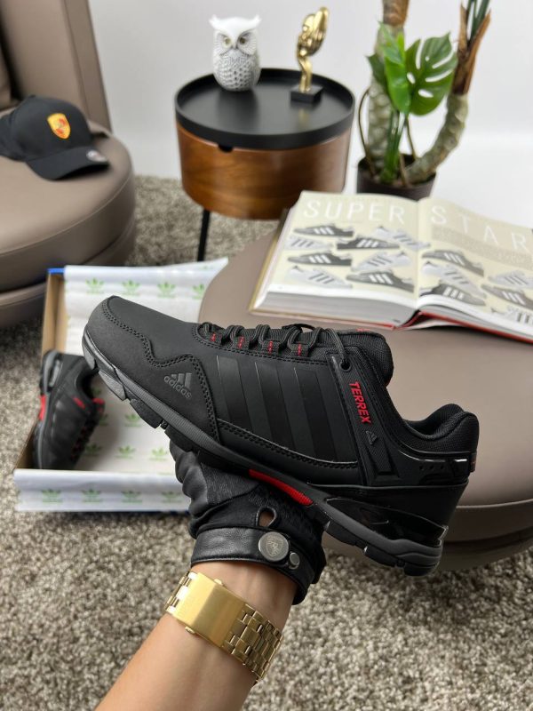 Adidas Terrex Nubuk Black Red - Зображення 8