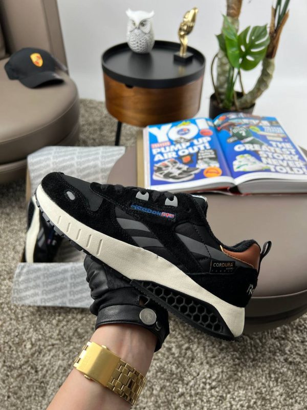 Reebok Classic Leather Hexalite Black Grey Beige - Зображення 8